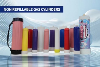 non-refillable gas cylinder